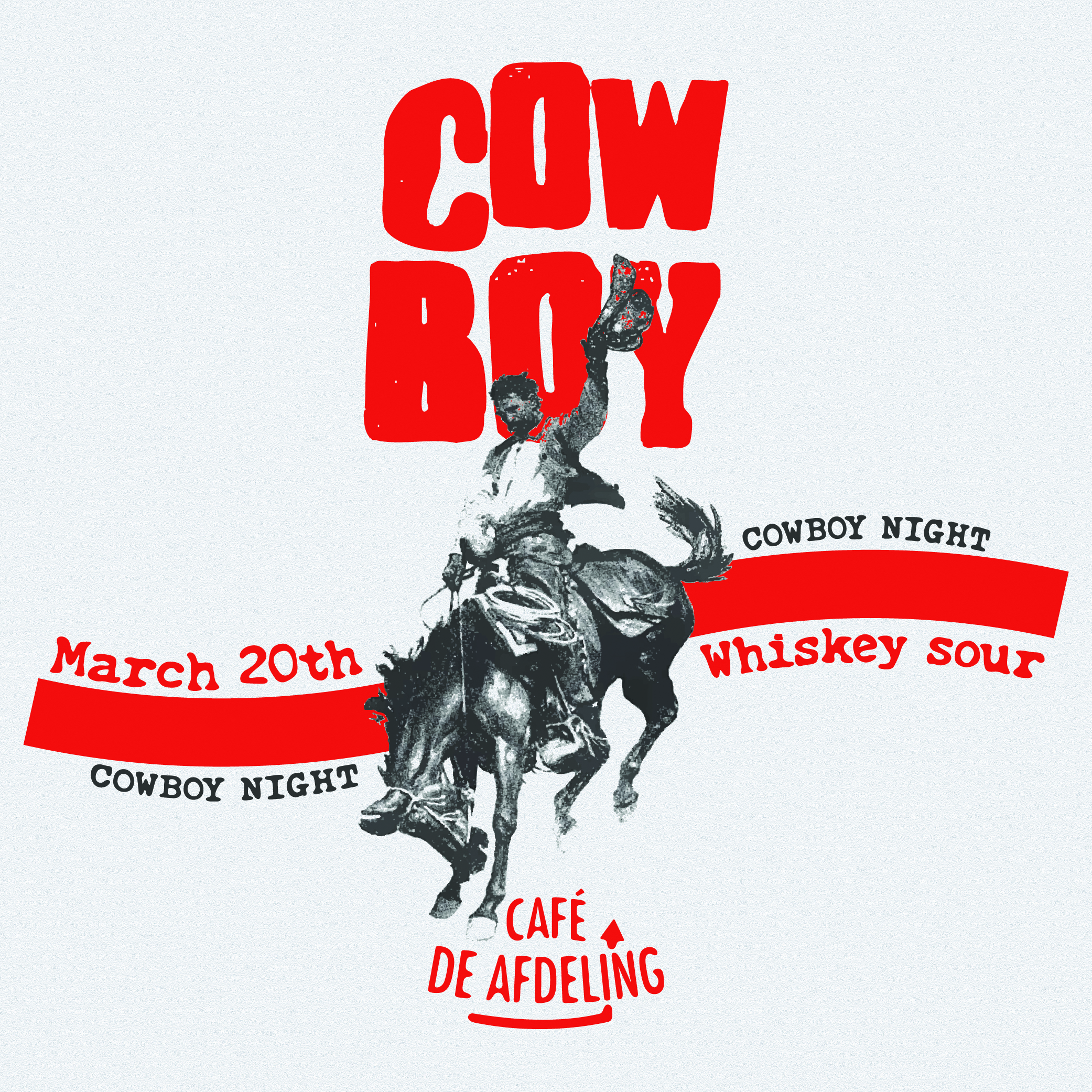 Cowboy event promotion